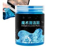 Car Slime Cleaner Dust Cleaning Gel | Car Cleaning Soft Gel,200g Easy-to-Use Non-Abrasive Multi-Purpose for Daily Maintenance Interior Windshield Dashboard Leather Care Tire Maintenance