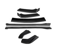 Car Small Surround Front And Rear Lip Skirt Tail Body Kits Auto Decoration For BMW For X2 F39 2018 2019 2020 2021 2022 Vehicle Side Skirt(Matte Black)