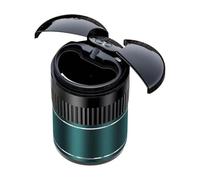 Car Smart Ashtray Built-in Led Light With Lid Opening Ashtray USB Smokeless Ashtray With Cover Rechargeable that Light-Sensitive smart Can Ash Smart Can Mini Cup window Infrared to For Cup Ste