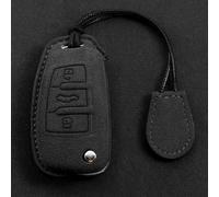 Car Smart Key Fob Shell Accessories Keyless Entry Remote Control Attachment，for Audi A1 A3 8P A4 A5 A6 A6L C7 A7 S3 S7 S8 R8 Q2 Q3 Q5 Q7 Q8 SQ5 C5 C6 TT RS3 RS6 (Black Set 1)