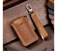 Car Smart Key Fob Shell Accessories Keyless Entry Remote Control Attachment，for Cadillac SRX 2008 4 Button Accessories SLS Seville Xts ATS Cts (B-Brown)