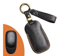 Car Smart Key Fob Shell Accessories Keyless Entry Remote Control Attachment，for Leading Ideal LiXiang L7 L8 L9 2022 2023 (A Black)