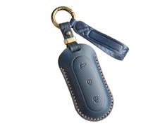 Car Smart Key Fob Shell Accessories Keyless Entry Remote Control Attachment，for Leading Ideal LiXiang L7 L8 L9 2022 2023 (B Blue)