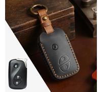 Car Smart Key Fob Shell Accessories Keyless Entry Remote Control Attachment，for Lexus Rx270 Es240 Lx570 (A-Blcak)