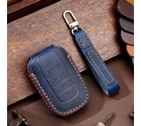 Car Smart Key Fob Shell Accessories Keyless Entry Remote Control Attachment，for Toyota Sienna 6 Button Senna Keyring Shell Bag (Blue-5 Button)