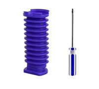 Car Snorkel for V8 Slim/V10 Slim/V12 Slim/V15 Slim/SV18/SV20/SV10K Vacuum Cleaner with Screwdriver Tool Drum Suction Blue Hose Part Air Intake Turbo Hose(1Piece with Tool)