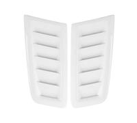 Car Snorkel Kit 2 Piece Universal Bonnet Air Vents Engine Hood Car Exterior Parts For Focus RS MK2 Style Car Front Vent Hood Vents Air Intake Hose(Carbon Fiber)