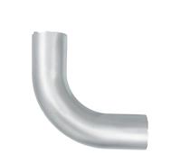Car Snorkel Universal 90 180 Degree 25mm-127mm OD Bend Elbow Intercooler Pipe Air Intake Tube 100mm Leg Length 6061 Air Intake Turbo Hose(63mm 90 Degree)
