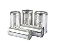 Car Snorkel Universal Aluminum Hose Tube 51mm/57mm/63mm/70mm/76mm Turbo Intercooler Engine Air Intake Pipe Adapter Joiner Connector Air Intake Turbo Hose(OD 76mm)