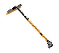Car Snow Brush and Ice Scraper, Ice Scraper for Car, Car Scraper Snow Clearing Tool, Extendable Windscreen De-Icer, Ice Scraper with Ergonomic Handle, Snow Shovel, Car Snow Brush, Winter-A