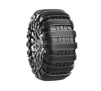 Car Snow Chains for Fit/Jazz 2. generation (GE),10 PCS Adjustable Tire Socks Heavy Duty Multi-Layer Teeth Non Slip Zip Tie Tires Chains Emergency Ice Breaking,A/Black