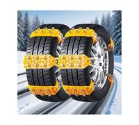 Car Snow Chains for Jeep Grand Cherokee WK2 2011-,Anti-Slip Tyre Chains 10-Pairs Set - Wide Design for Snow/Ice Stability, Quick Fit System, All-Weather Protection