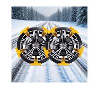 Car Snow Chains for Rolls-royce Ghost II Extended(2020-),Anti-Slip Snow Chains 10-Pairs-Wide Design for Better Stability,Easy Fit Technology,Durable Synthetic Material,Winter Road Safety