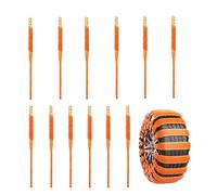 Car Snow Chains, Winter Tyre Straps, Adjustable Non-Slip Traction Snow Chains for Cars, SUVs, Trucks, for Snow, Mud, Outdoor, Travel, Safe Driving Accessories