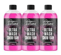 Car Snow Foam, Pre Wash Cleaner, PH Neutral, High Foam and Shine, Ultra 50:1 Concentrate For Cleaning and Detailing - Pure Definition (3 x 1000ml)