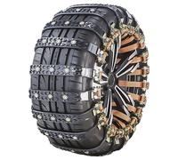Car Snow Tire Chains For VOLVO S90 Excellence/Plug-in-Hybrid-Version T8 2018-2019,Reusable TPU Non-Slip Zip Tie Tires Chain,Adjustable Anti-Slip Tire Snow Chains,Durability,A/Black-6PCS