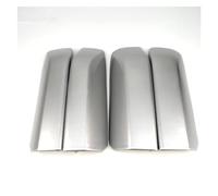 Car Soft Roof Rack Pad Car Roof Rack Rail End Protective Cover Shell Replace Accessories For Toyota For 4Runner For N280 2010-2018(Silver)