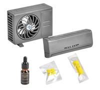 Car Solar Air Fresheners - Sun Energy Aromaa Spinner, Auto Perfume Dispenser, Heavy Duty Quiet Ventilation Freshener | Continuous Fragrance Circulation For Vehicle Cabin Ambience During Driving