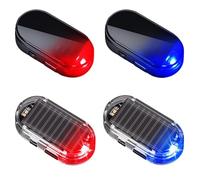 Car Solar Alarm - Beacon Light Unit, 12cm Solar, USB Rechargeable, Flashing Safety Light, Waterproof Housing | For Sedan Truck Caravan Garage Overnight Parking Roadside Safety Alert Kit Pro