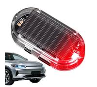 Car Solar Alarm Light - Solar Charging with USB Port, Flashing Warning Safety Lamp, Vehicle Security Accessory, Crisis Alert Light, Safety Device for Sedan Truck Caravan Garage Overnight Parking