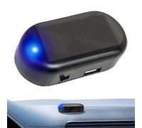 Car Solar Anti-Ťheft Light, Simulated Cař Alařm LED Warning Light, in-Car Flashing Device, Solař -Powered Fake Alarm for Vehicle Ťhèft Prevention, Easy Dashboard Mount, Auto On/Off, 1 Piec