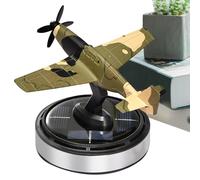 Car Solar Perfume - Autorotation Plane Freshener, Sun Powered Aromatherapy Diffuser, Creative Rotating Air Scent Spinner, Light Activated Decoration | Renewable Energy Odor Eliminator For Vehicle