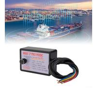 Car Sound Effect Controller for Motorcycle and Truck 12/24V Music Relay with Metal Knob for Enhanced Control (12 songs)