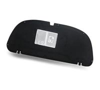 Car Sound Insulation Cotton for T&oyota for Avalon XX50 MK5 2019-2022 Thermal Insulation Soundproof Pad Engine Bay Heat Shield(Black 1pcs Aluminum Foil)