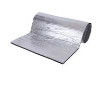 Car Sound Insulation Cotton Self-Adhesive Engine Hood Door Heat Cotton Fire Aluminum Plate Car Deadening(Gold)