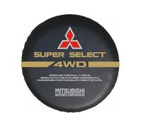 Car Spare Wheel Cover, for Mitsubishi Eclipse Cross PHEV 2021 2022 2023 2024 2025 Spare Tyre Cover Waterproof Dustproof Protection Tire Covers,Car Wheel Accessories,B15in