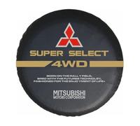 Car Spare Wheel Cover for Mitsubishi Pajero Sport/Montero Sport/Shogun Sport 1996-2008,Spare Tyre Cover Waterproof Dustproof Protection Tire Covers Wheel Tyre Protective Cover Auto Tyre Accessories