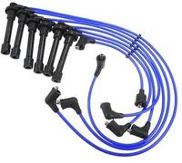 Car Spark Plug Coil Wires Ignition Coil Harness Cable 7mm, for Accord, SOHC 3.0L V6 J30A1 1998-1999 No.32720-P8A-A02/32722-P2A-J01 Pack of 7 Ignition Wire