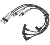 Car Spark Plug Coil Wires Ignition Coil Harness Cable 7Mm For Beetle For Golf For Jetta No.06A905409F06A905409L06A905409P Pack Of 4 Ignition Coil For Car