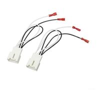 Car Speaker Adapter Harness for Ford Focus for mazda 2 CX5 for lincoln ISO Wire Connector No Cutting Easy Install 6.5 Inch(2-pack)