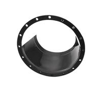 Car Speaker Cover - 6.5 Inch ABS Waterproof Protection Pad | Speaker Baffle & Sound Insulation Gasket for Automotive Audio, Radio, Stereo, and Splashproof Installation