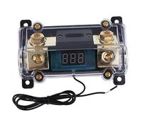 Car Speaker Digital Fuse 100A 1 Way Distribution Holder Golden Plate Durable