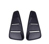 Car Speaker Grilles Cover 2PCS 1/4 Quarter Side Window Louvers Scoop Cover Vent For Mustang 2005-2014( Matte Black)