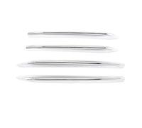 Car Speaker Grilles Cover For Benz For GLC Class For X253 2020 Car Styling Front Fog Light Decoration Strips Air Intake Grille Cover Trim ABS Accessory(Bright Silver)