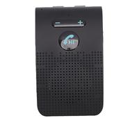 Car Speaker with Bluetooth, Hands Free Phone Kit for Calls, Wireless Car Kit with Back Clamp/Holder, Ideal for Handsfree Talking, About 10 Hours Play