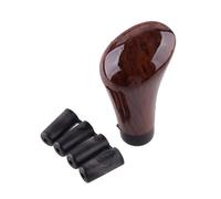 Car speed lever Universal Walnut Car Gear Head Shift Shifter Lever Stick Knob Auto Gear Shift Knob Rubber Sleeves Shifter Lever Arm