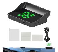 Car Speedometer Display - Hud Display Car Windshield | Digital Speedometer For Cars, Digital Auto Speed Monitor For Sedans Suvs Trucks Buses Rvs Scooters Bicycles Vehicle Enthusiasts Fleet