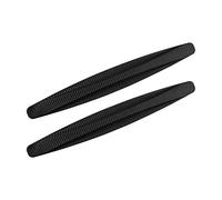 Car Splash Mudflaps 2PC Universal Collision Protector Rubber Car Front And Rear Corner Bumper Guard Lip -Scratch Strips Sticker Car Product Mud Flap Guards(Zwart)