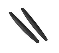 Car Splash Mudflaps Car Bumper Protector Corner Guard With Adhesive Tape -Scratch Strips Sticker Protection Body Protector Molding 2pcs Rubber Mud Flap Guards(2pcs black)