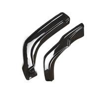 Car Spoiler 2Pcs Car for Gloss Black Rear Bumper Lip Side Splitters Flaps ABS Plastic External Trim for VW for Tiguan for R-Line 2017 2018 2019