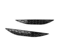 Car Spoiler 2PCS Glossy Black Rear Bumper Reflector for VW for Golf 7 7.5 GTI R for Standard 2013-2016 2017 2018 2019 2020(B MK7)
