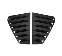 Car Spoiler 2x Car Rear Window Louver Shutter Side for Vent Cover Trim for VW for GOLF MK7 MK7.5 GTI/GTD/R 2014-2019(Matte Black)