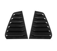 Car Spoiler 2x Car Rear Window Louver Shutter Side for Vent Cover Trim for VW for GOLF MK7 MK7.5 GTI/GTD/R 2014-2019(Carbon texture)