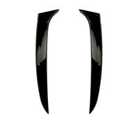 Car Spoiler 2x For Kia For Sportage R 2011 To 2015 ABS Car Rear Window Side Spoiler Wing Trim Cover Decoration Glossy Black Rear Spoiler