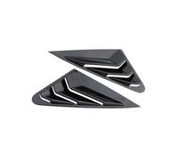Car Spoiler A4 B8 2009-2016 Carbon Fiber Color Rear Window Triangle Panel Decoration Cover Shutters Sticker Car Styling