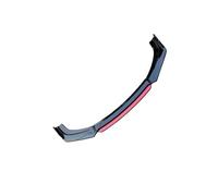 Car Spoiler Canards Kit For Haval For H6 For H6S Accessories 4Pcs Front Bumper Split Lip Body Kit Spoiler Diffuser Deflector Sports Modification Car(Black Red)